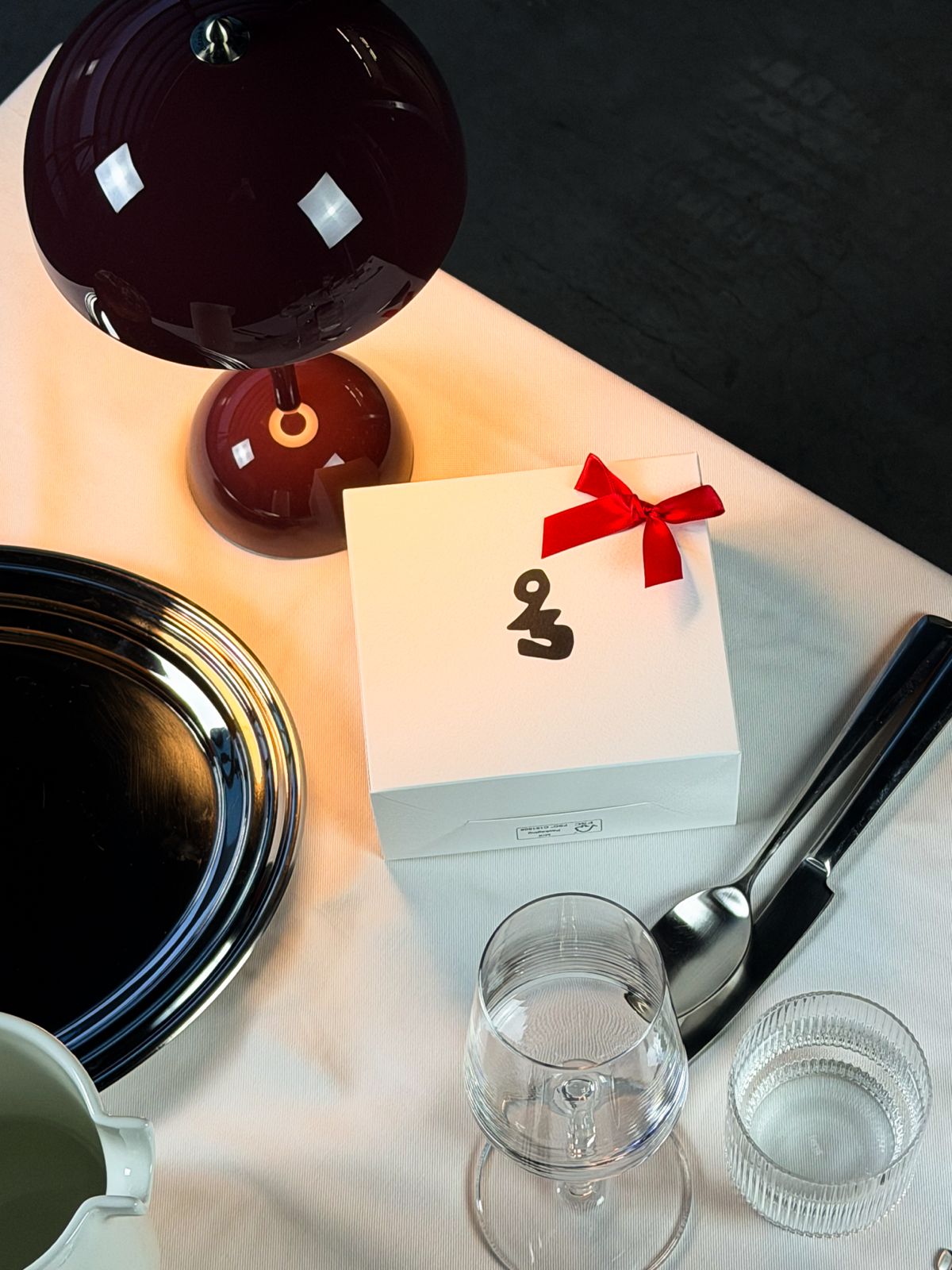 christmas table coffee